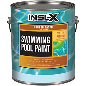 基于橡胶的INSL-X产品RP2723092-01加仑海洋蓝色游泳池油漆