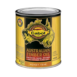 Cabot污点澳大利亚木材油1夸脱蜂蜜柚木