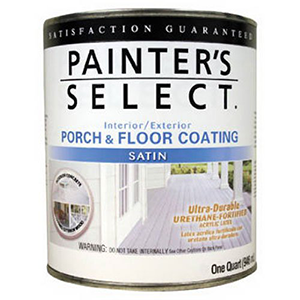 画家的选择内部门廊和地板涂料，缎面中等灰色1夸脱亚搏手机登录主页版