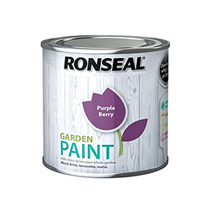Ronseal花园油漆紫色浆果250ml